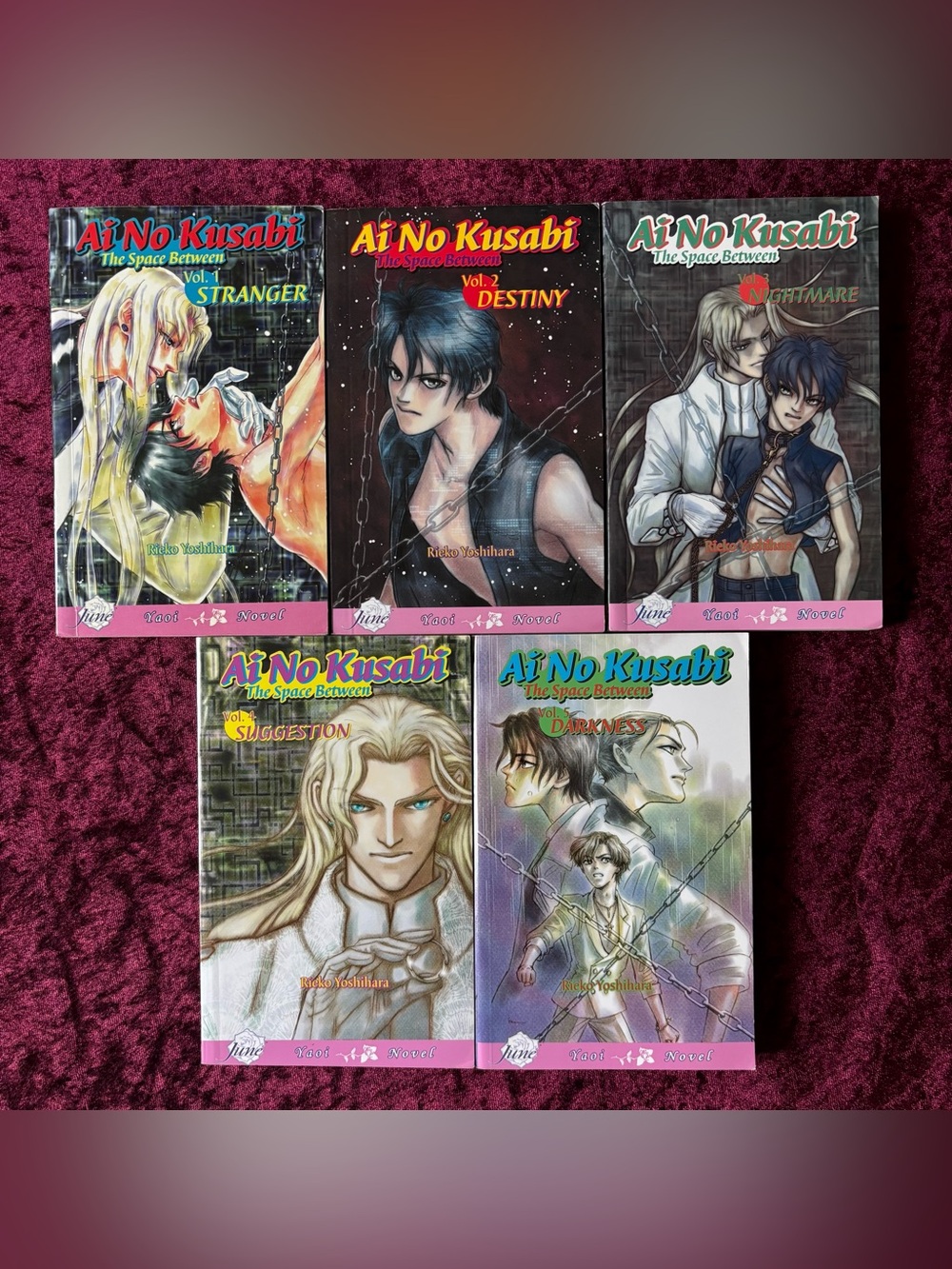 Ai No Kusabi Yaoi Novel Set